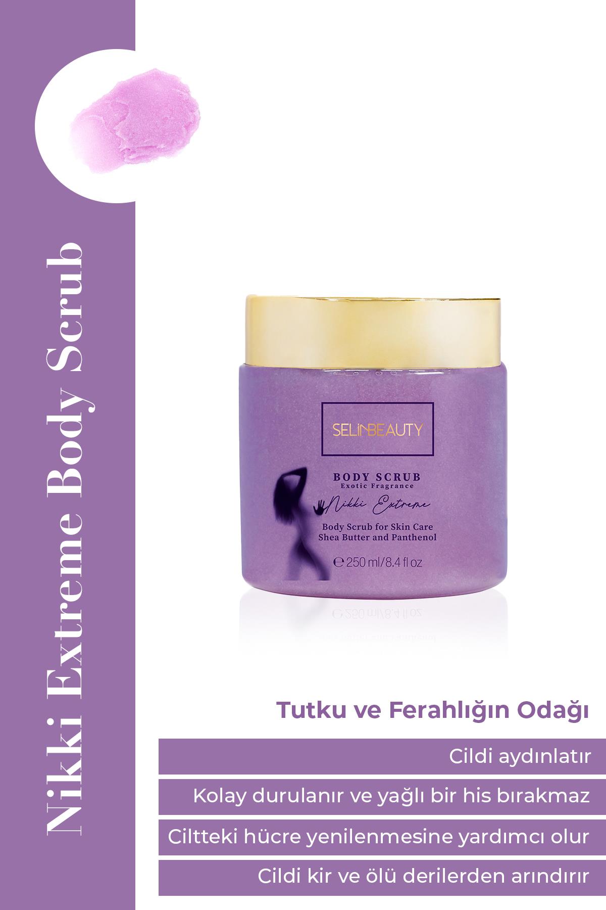 Selin Beauty Exotic Nikki Extreme Body Scrub Peeling 250 ML Selin Beauty Exotic Nikki Extreme Body Scrub Peeling 250 ML