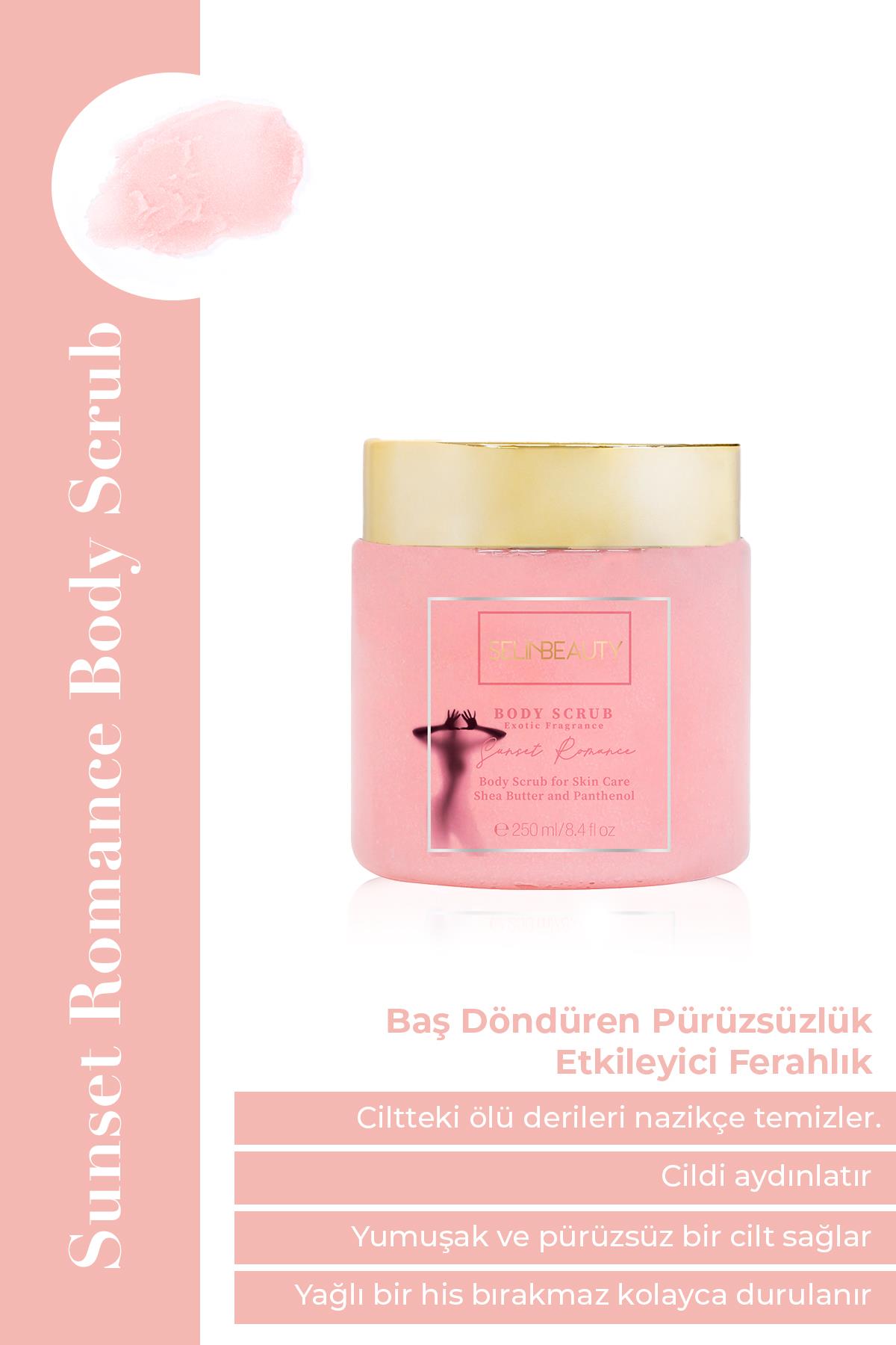 Selin Beauty Exotic Sunset Romance Body Scrub Peeling 250 ML Selin Beauty Exotic Sunset Romance Body Scrub Peeling 250 ML
